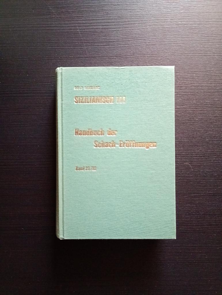schaken Band 23 III Sizilianisch III, Ophalen of Verzenden, Minder dan 500 stukjes, Zo goed als nieuw, Schaken