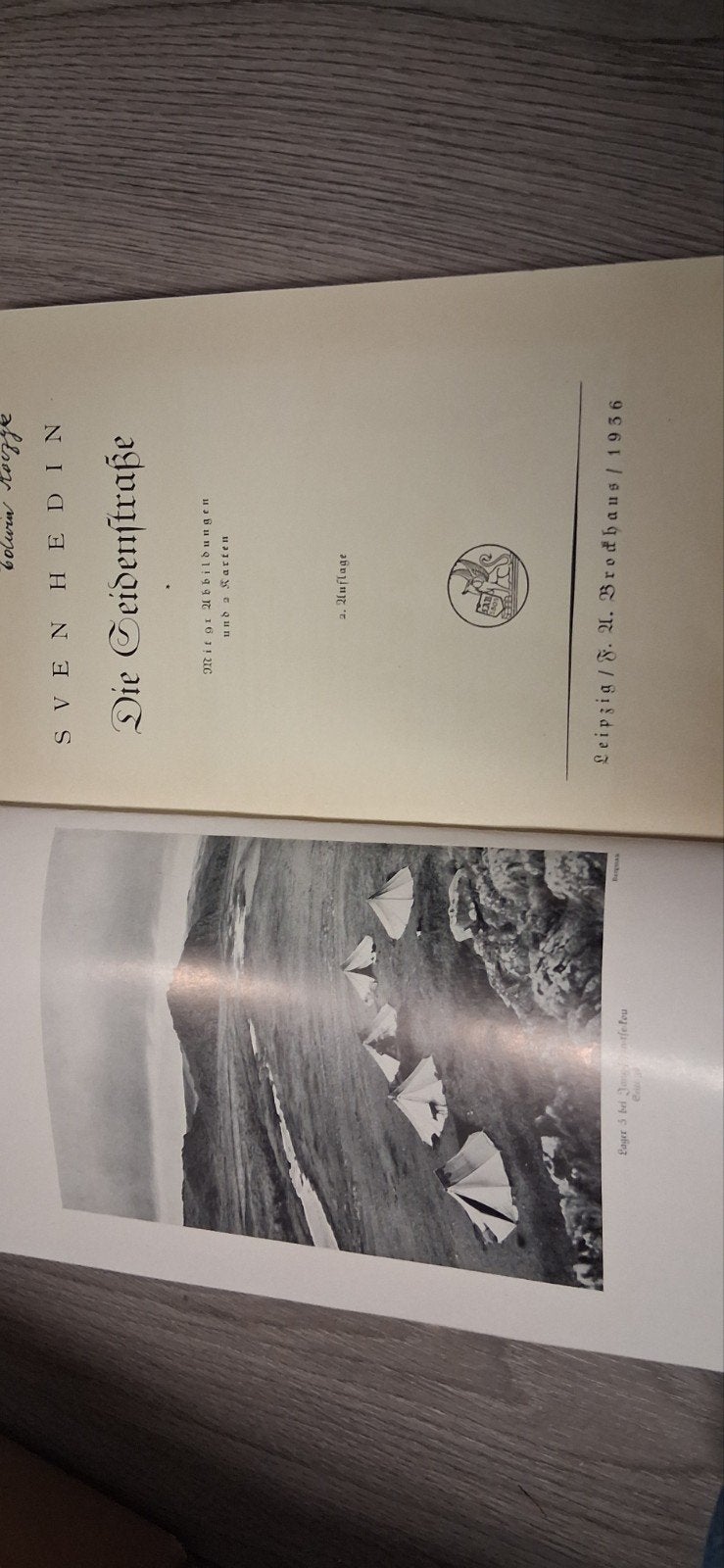 Die Seidenstrasse - Sven Hedin (1936), Sven Hedin, Ophalen of Verzenden, Reisgids of -boek, Azië