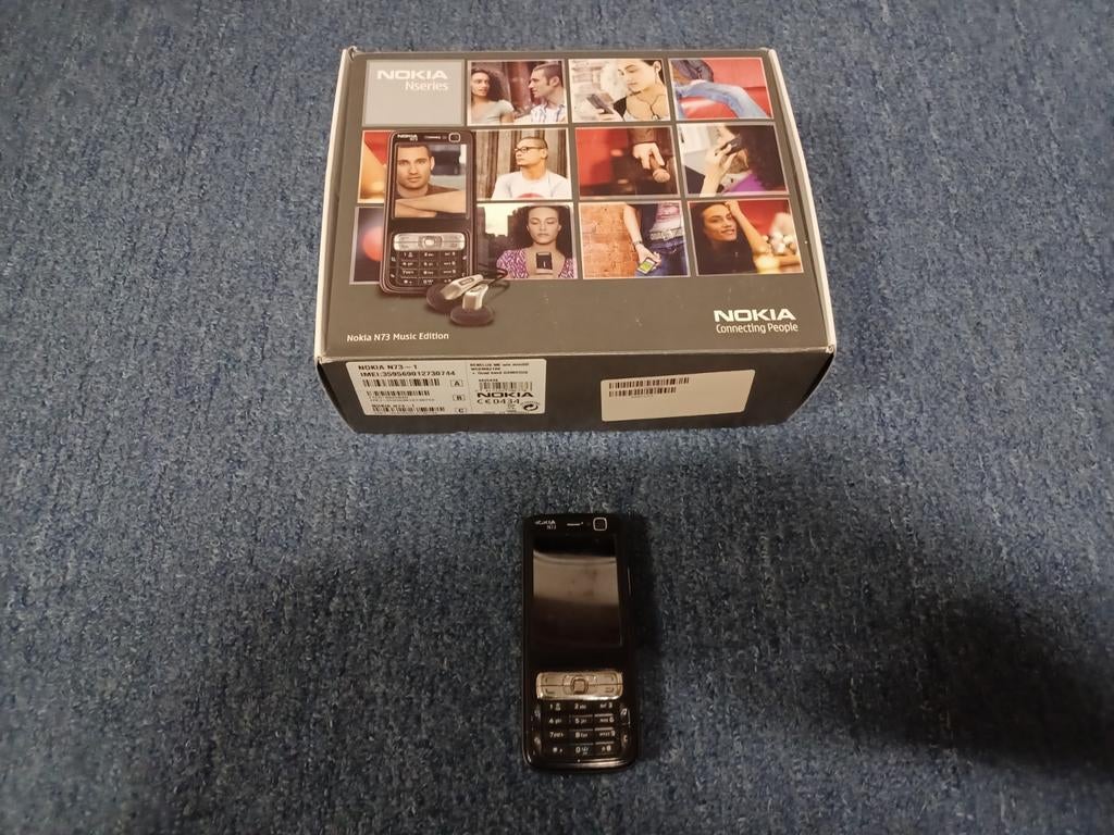 Zeldzame Nokia N73 Music Edition compleet in doos, Ophalen of Verzenden
