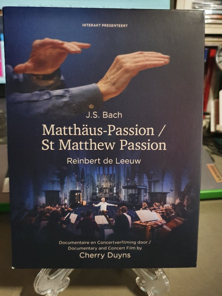 J.S. Bach / Reinbert de Leeuw – Matthäus-Passion 2DVD/3CD, Cd's en Dvd's, Ophalen, Barok, Zo goed als nieuw, Vocaal