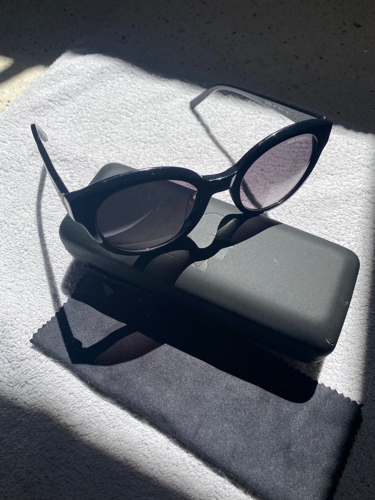 Karl Lagerfeld KL788S glasses, Verzenden, Gebruikt, Zwart, Overige merken