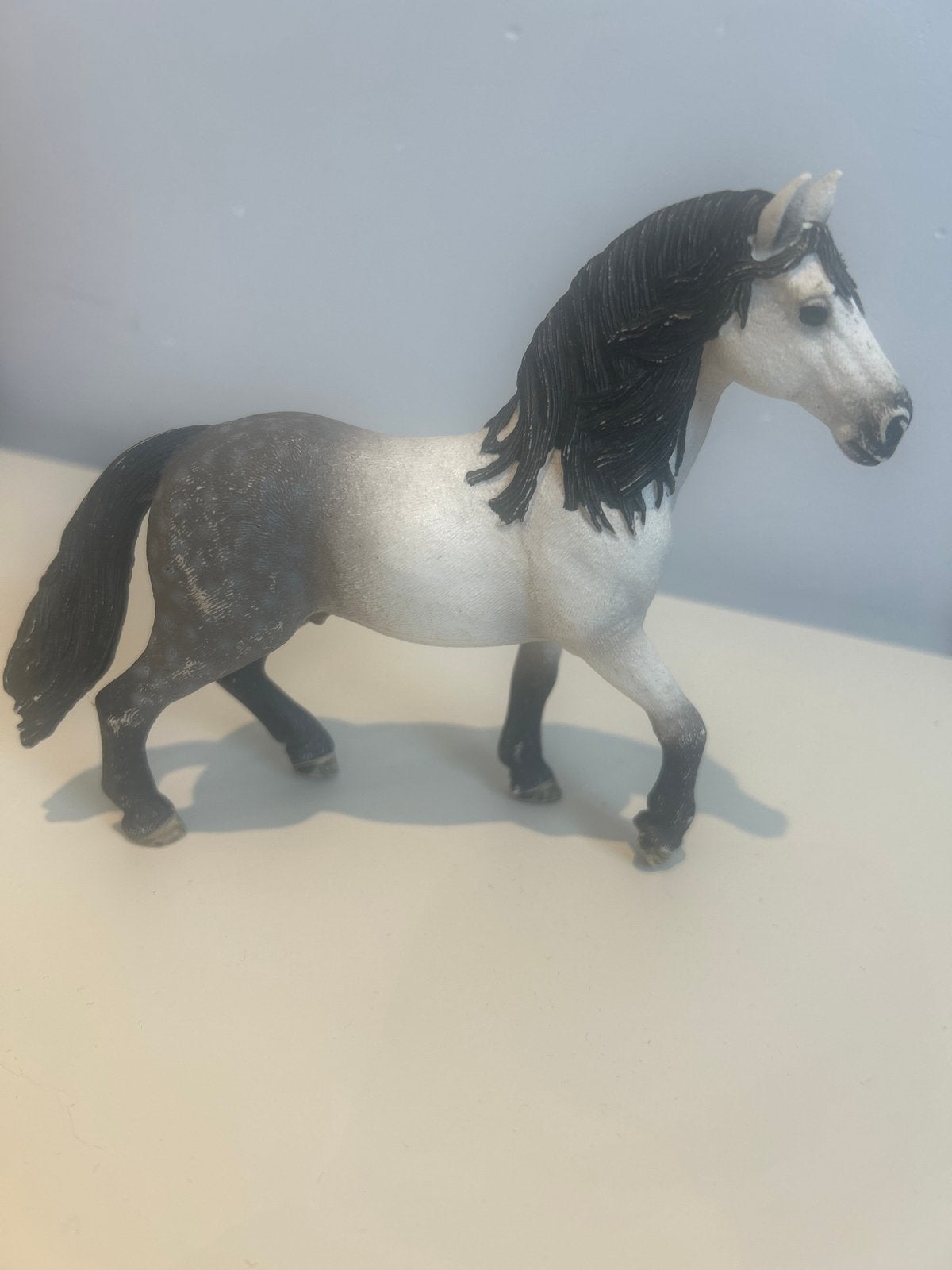 Schleich Andalusiër hengst (13821) - Gebruikt, redelijke sta, Ophalen, Gebruikt