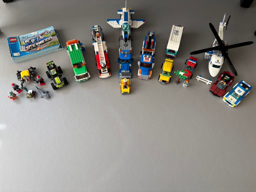 LEGO City | 9 Sets | Compleet en schoon, City, Lego, Ophalen of Verzenden, Complete set
