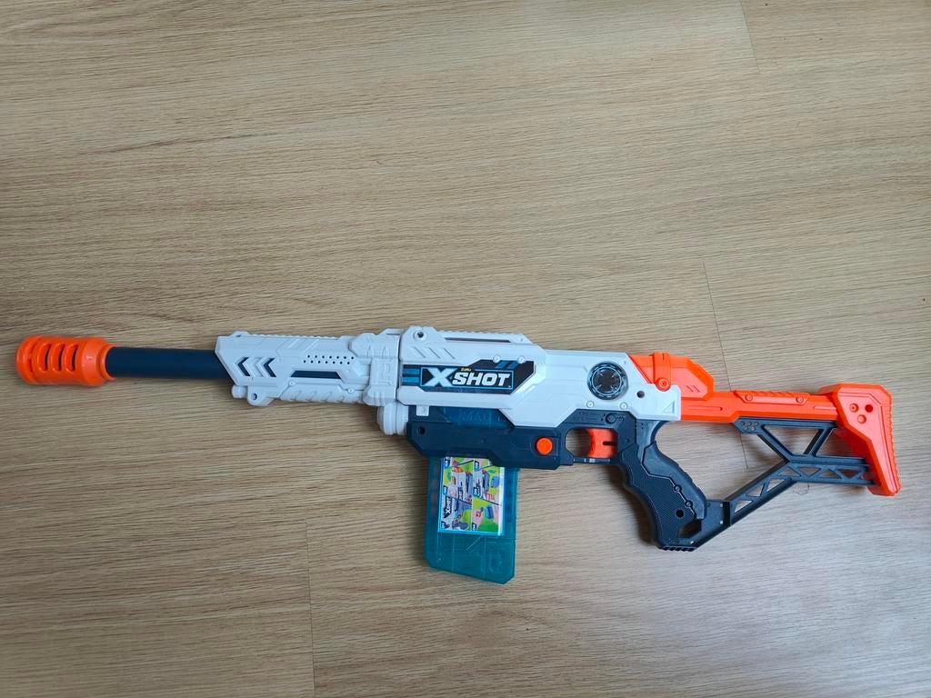 X-Shot nerf speelgoedgeweer met magazijn, Ophalen, Gebruikt