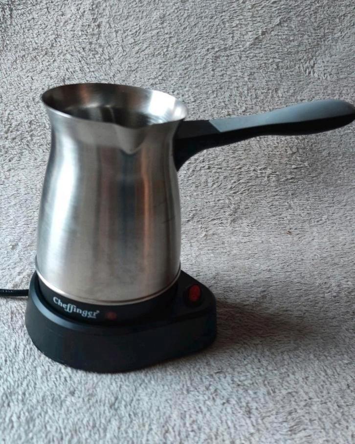 Cheffinger CF-ECMO.6:600 Elektrisch Turks koffiezetapparaat, Ophalen of Verzenden, Zo goed als nieuw