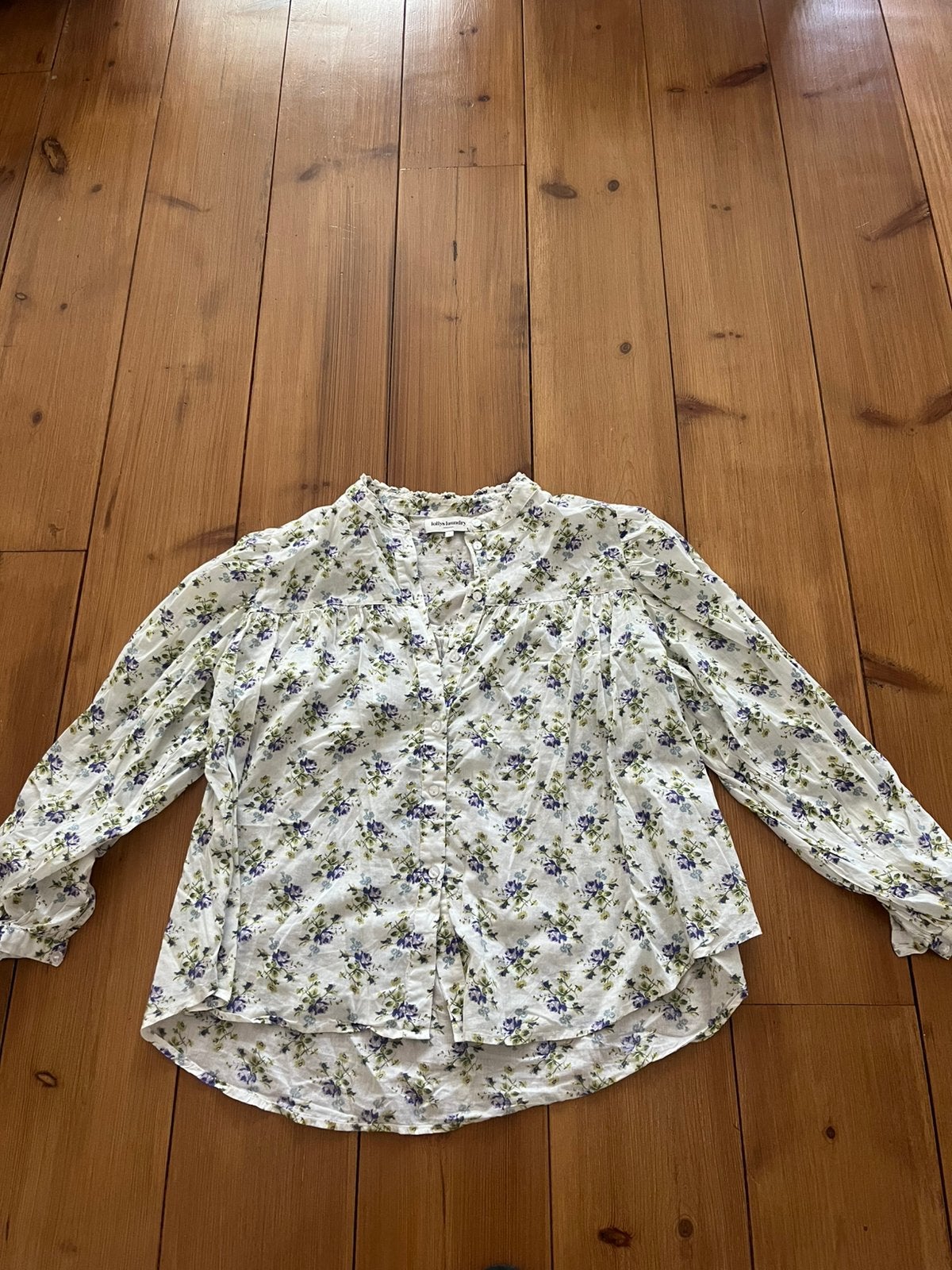 Leuke gekleurde oversized blouse Lollys Laundry, L, Verzenden, Zo goed als nieuw, Maat 42/44 (L), Overige kleuren