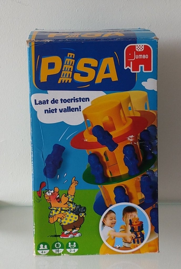 Toren van Pisa, volgnr 34, Een of twee spelers, Ophalen of Verzenden, Zo goed als nieuw, Jumbo