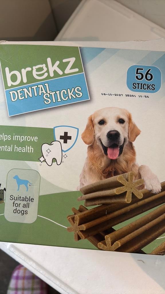 Brekz dental sticks giant, Ophalen of Verzenden, Hond