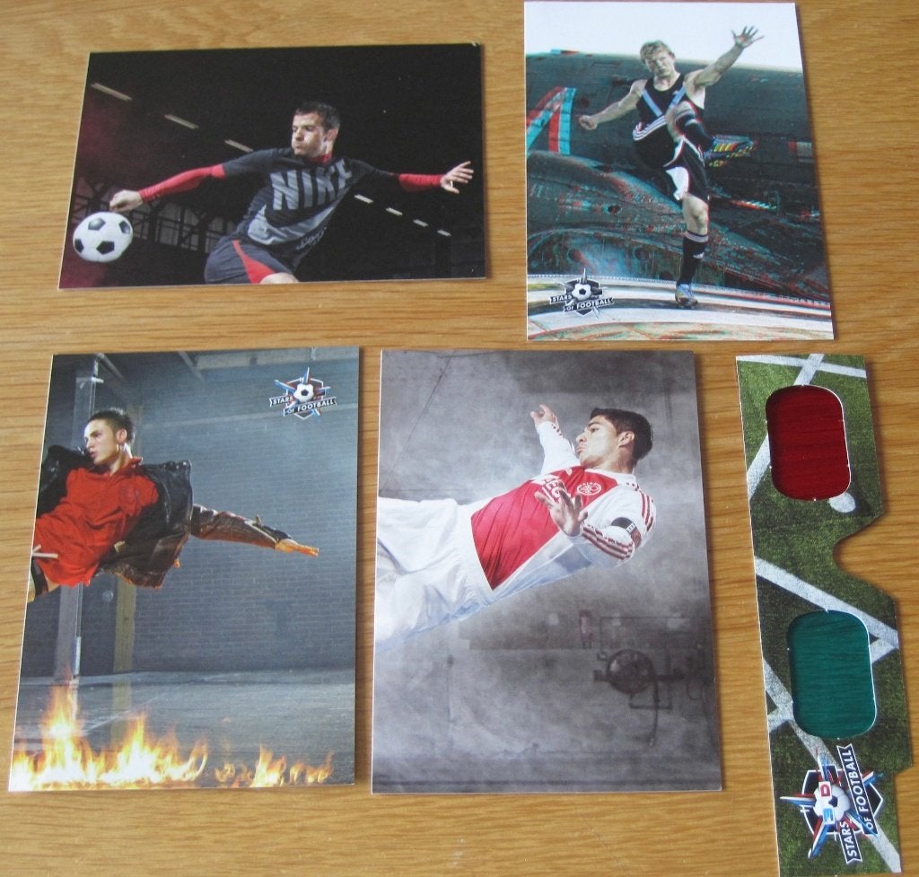 Stars of football actie C 1000 - plaatjes en een 3D bril, C1000, Ophalen of Verzenden