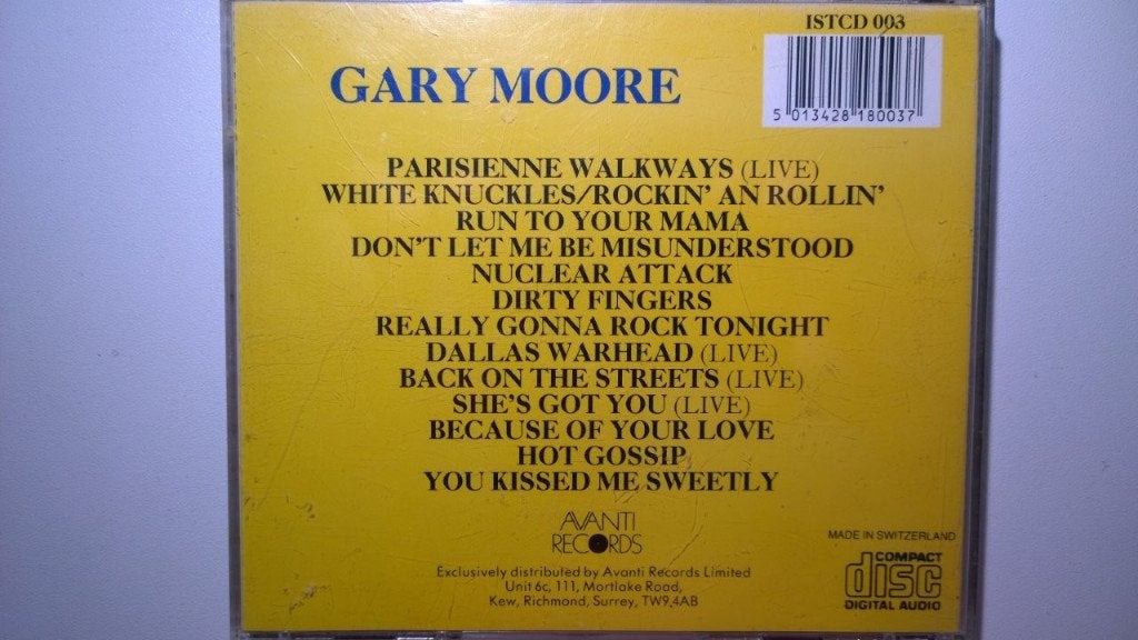 Gary Moore - 13 Rock Hard Hits, Ophalen of Verzenden, Zo goed als nieuw, Blues Rock, Album