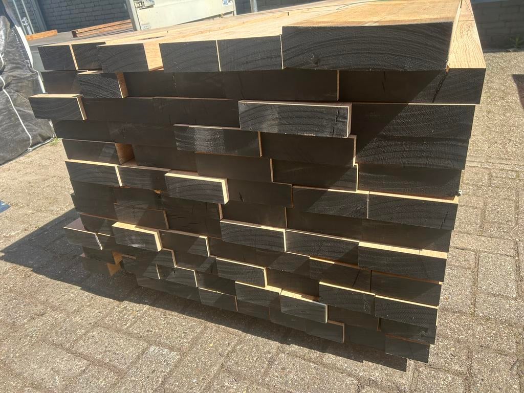 Eiken 55 mm dikte geschaafd 245&305 cm lebgte., Eiken, Nieuw, Ophalen of Verzenden, Plank