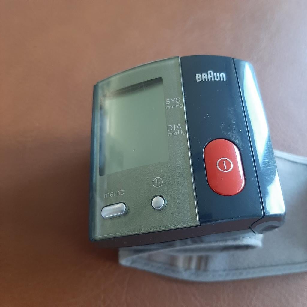 Bloeddrukmeter, hartslag, Braun 6073, Ophalen of Verzenden, Zo goed als nieuw, Overige merken
