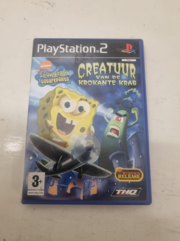 Spongebob squarepants creatuur van de krokante krab, Avontuur en Actie, Gebruikt, 1 speler, Ophalen of Verzenden