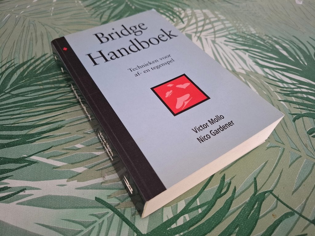 BRIDGE HANDBOEK - Af- en tegenspel (V. Mollo / N. Gardener), Ophalen of Verzenden, Zo goed als nieuw, Elmar