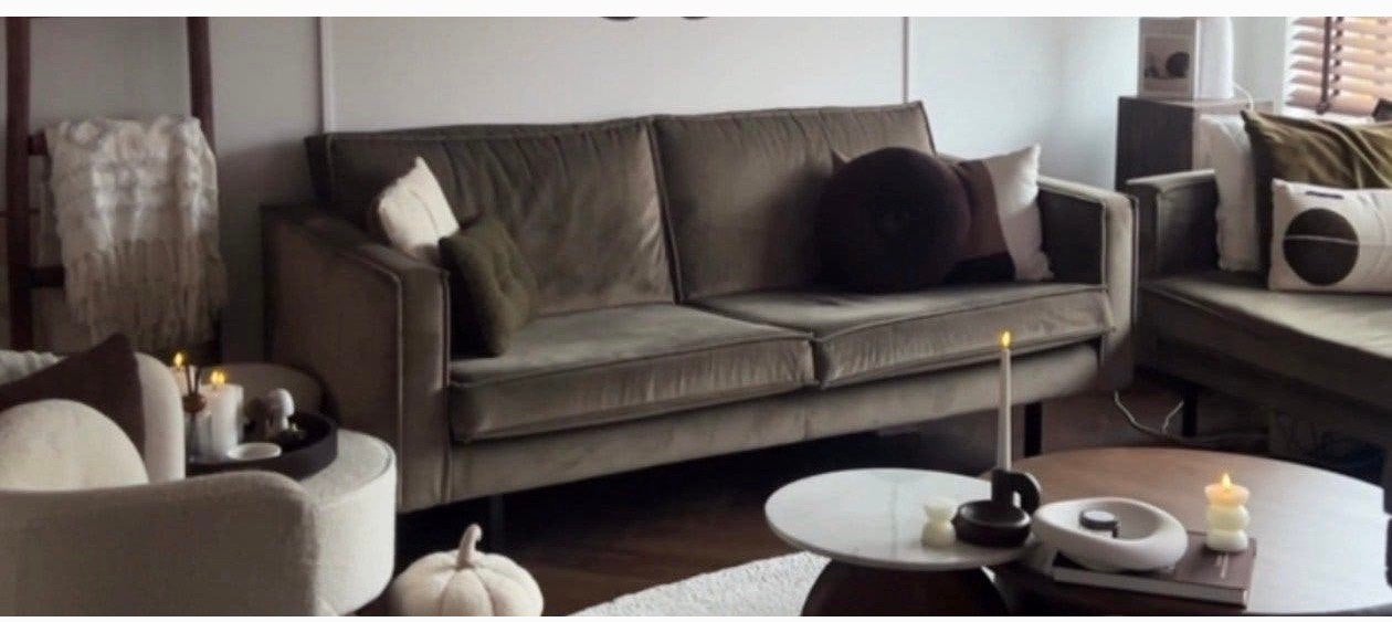 Bankstel set Be Pure Home, Ophalen, Zo goed als nieuw, Stof