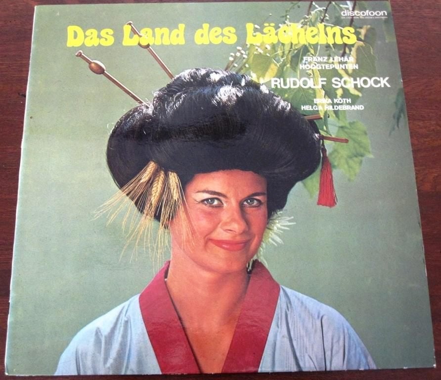 Das land des lächelns - Franz Lehár, Cd's en Dvd's, Vinyl | Klassiek, Gebruikt, Opera of Operette, Inclusief binnenhoes, Ophalen of Verzenden