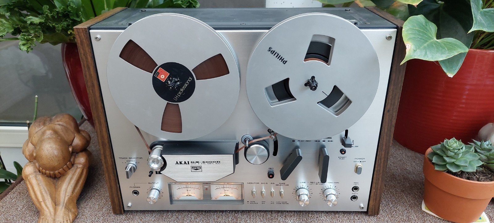 Akai GX-4000D, Audio, Tv en Foto, Ophalen of Verzenden, Bandrecorder
