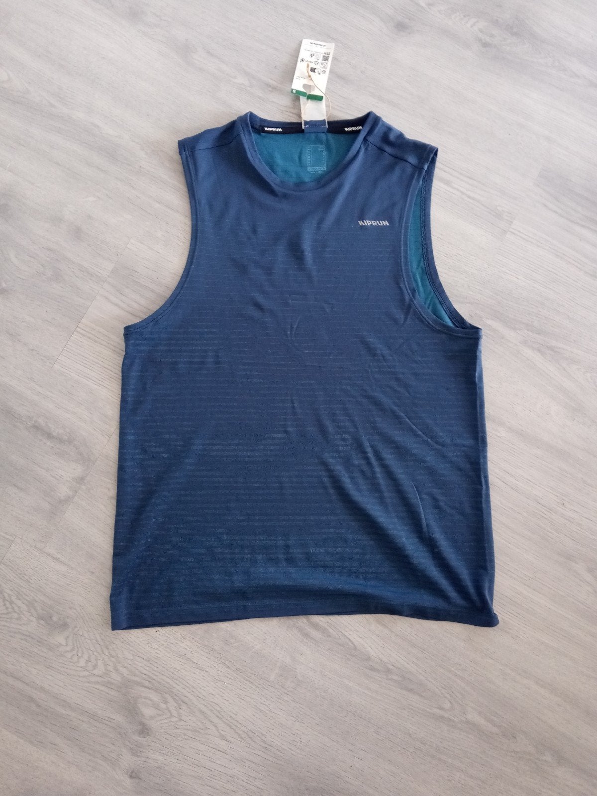 Heren hardloopsinglet Kiprun, maat S - Nieuw, Kiprun, Blauw, Nieuw, Ophalen of Verzenden