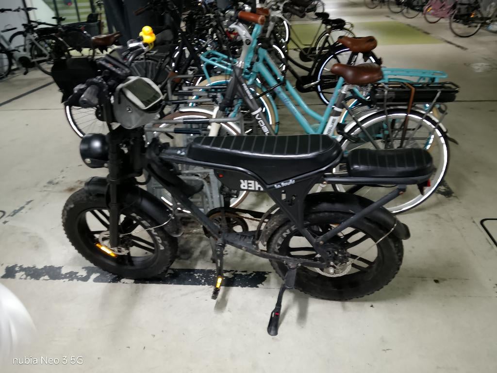 Fatbike, Fietsen en Brommers, Gebruikt, 59 cm of meer, 50 km per accu of meer, Ophalen