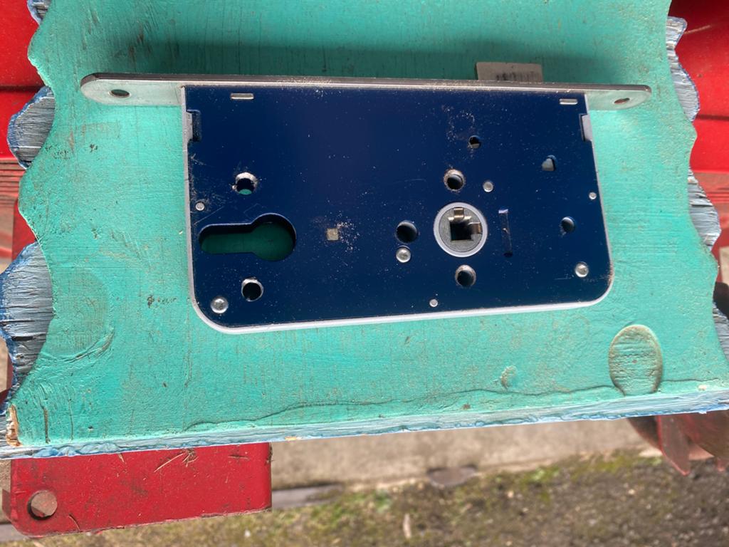 Insteekslot 72 mm  mm lips deurslot bijzetslot oplegslot, Ophalen of Verzenden