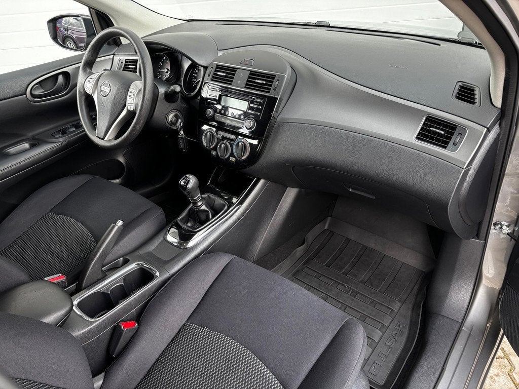Nissan Pulsar 1.2 DIG-T Visia Airco Trekhaak Cruise control, Auto's, Nissan, Voorwielaandrijving, Stof, Gebruikt, 4 cilinders