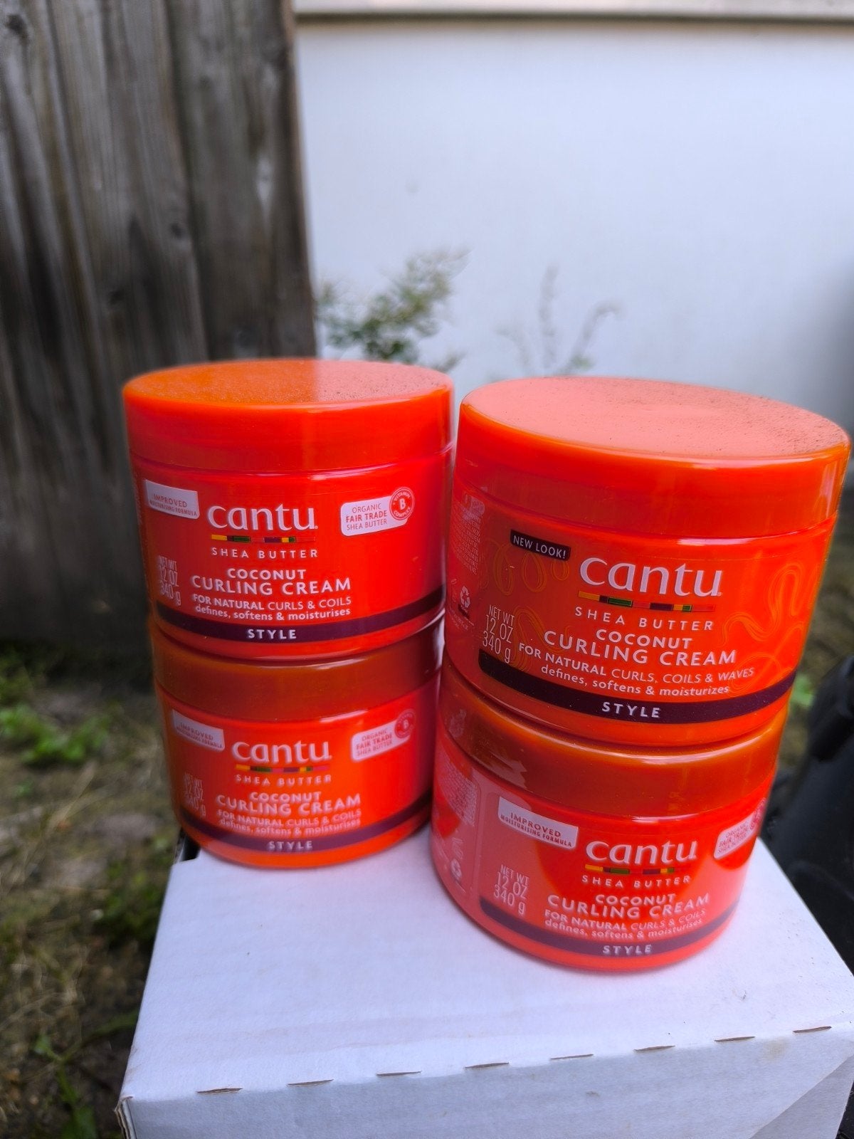 Cantu Shea Butter Coconut Curling Cream (4 stuks), Ophalen, Nieuw