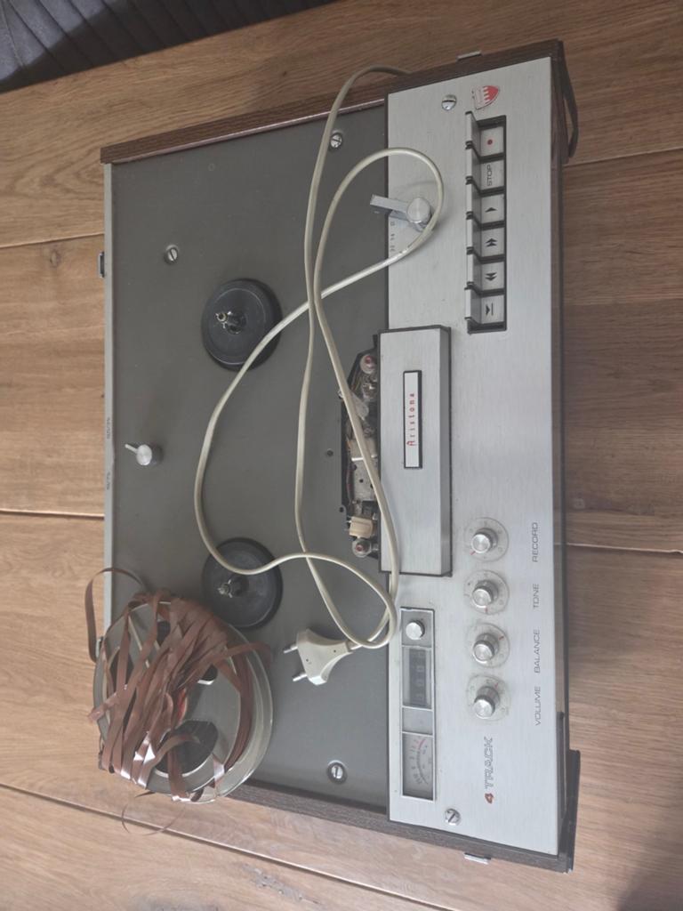 Aristona bandrecorder, Audio, Tv en Foto, Bandrecorders, Ophalen of Verzenden, Bandrecorder, Met banden
