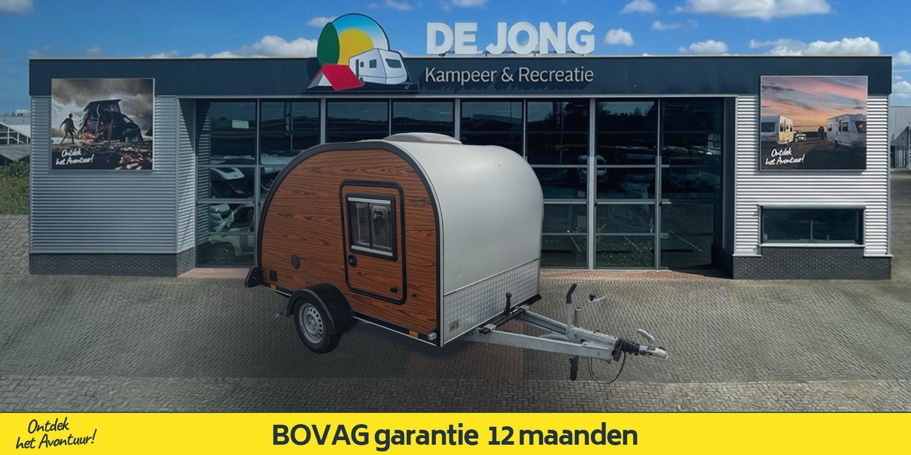 Kulba Woody (bj 2020), Caravans en Kamperen, Caravans, Overige merken, Bedrijf, 500 - 750 kg, Verkoop@dejongrecreatie.nl