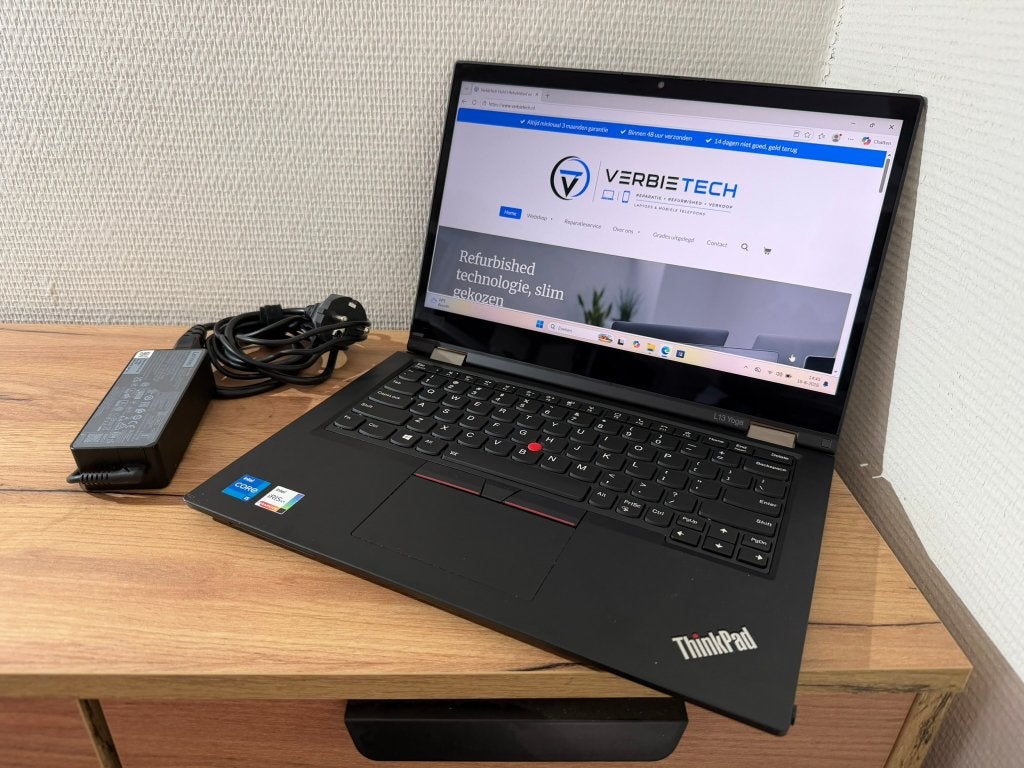 Lenovo ThinkPad L13 Yoga Gen 2 - Refurbished - 256GB - i5, Computers en Software, Windows Laptops, 256 GB, 2 tot 3 Ghz, Qwerty