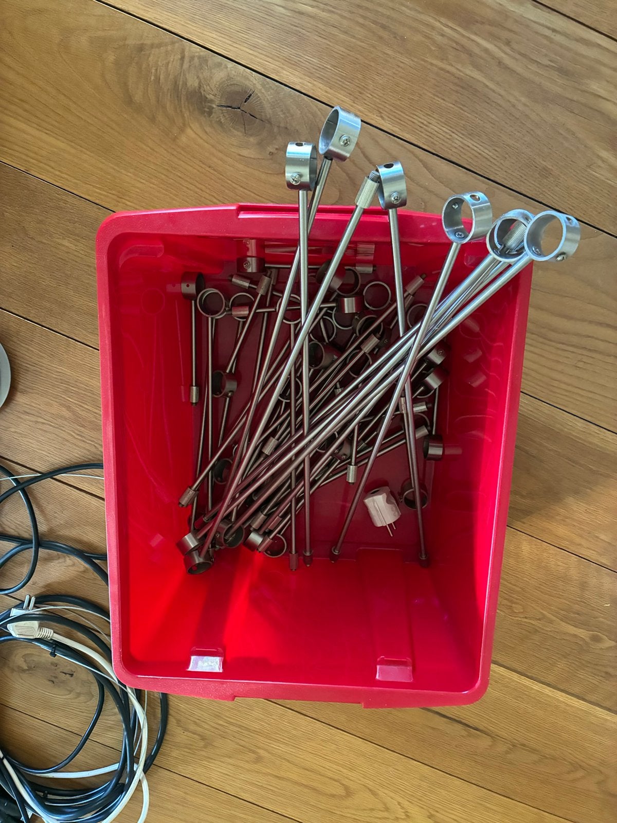 Imitatie (chinees)kroonluchter, Huis en Inrichting, Lampen | Kroonluchters, Ophalen, Gebruikt, Metaal