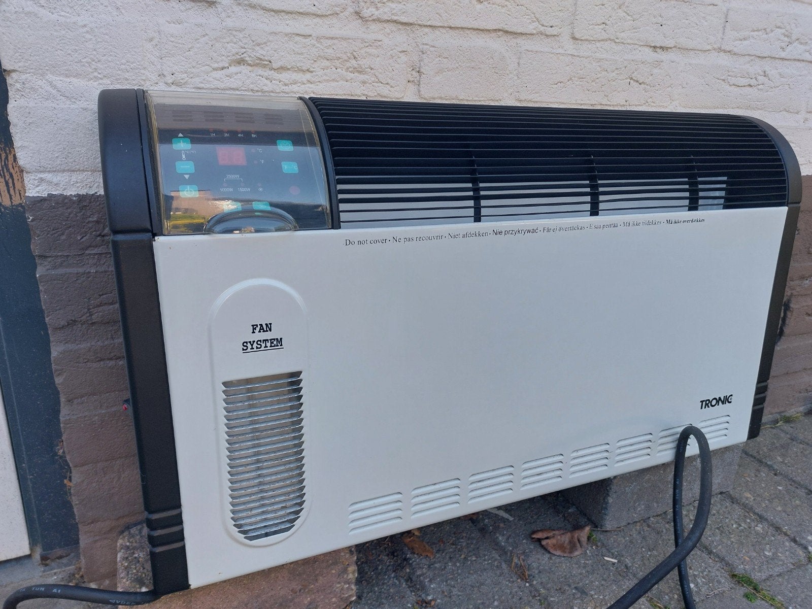 Tronic convector- Elektrische Kachel/Verwarming, Ophalen, 30 tot 80 cm, Gebruikt, Kachel