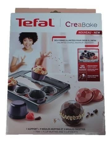 Tefal CreaBake Bakvormenset - Nieuw in doos, Ophalen of Verzenden, Nieuw