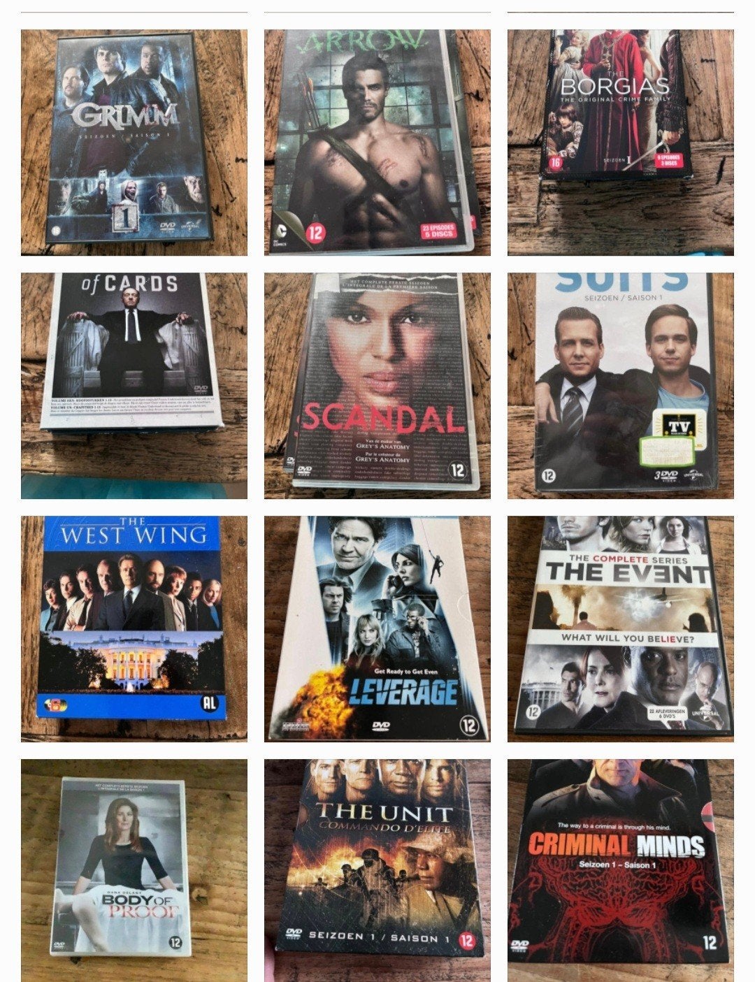 Diverse DVD Boxsets: Actie, Drama, Misdaad & Meer, 12 stuks, Nederlands, Ophalen of Verzenden, Complete serie, Actie en Avontuur