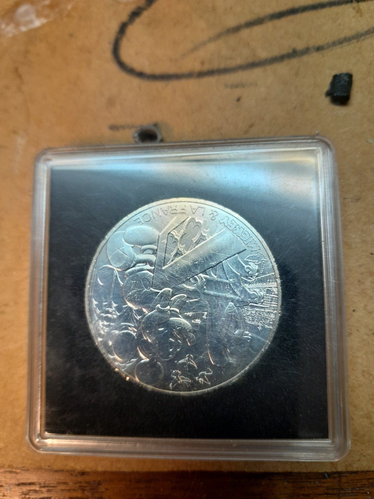 Zilveren 10 Euro Mickey Mouse Munt Frankrijk, Ophalen of Verzenden