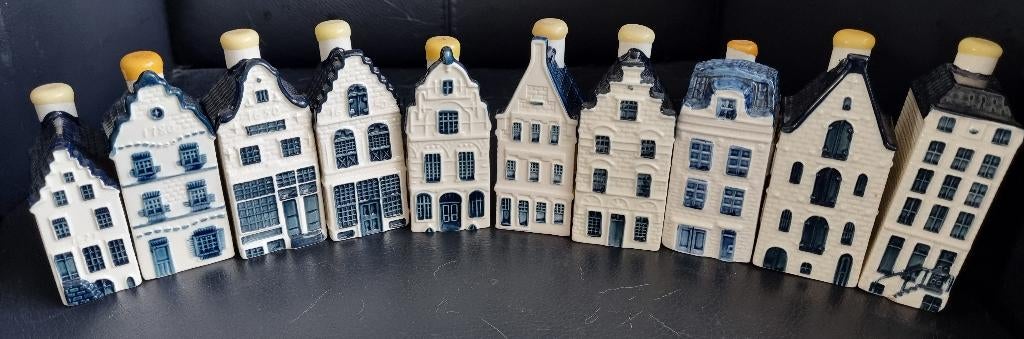 Te koop 10 KLM Huisjes Bols 2-3-12-15-21-31-34-43-54-57 LEEG, Verzamelen, KLM Huisjes, Ophalen of Verzenden, Gebruikt, 41 t/m 60