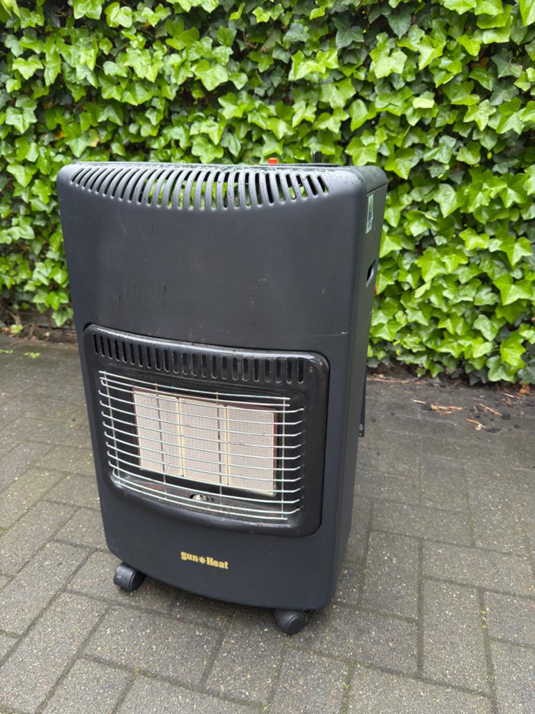 Gaskachel met gasfles, Huis en Inrichting, Kachels, Ophalen, Zo goed als nieuw, Gas, Gaskachel