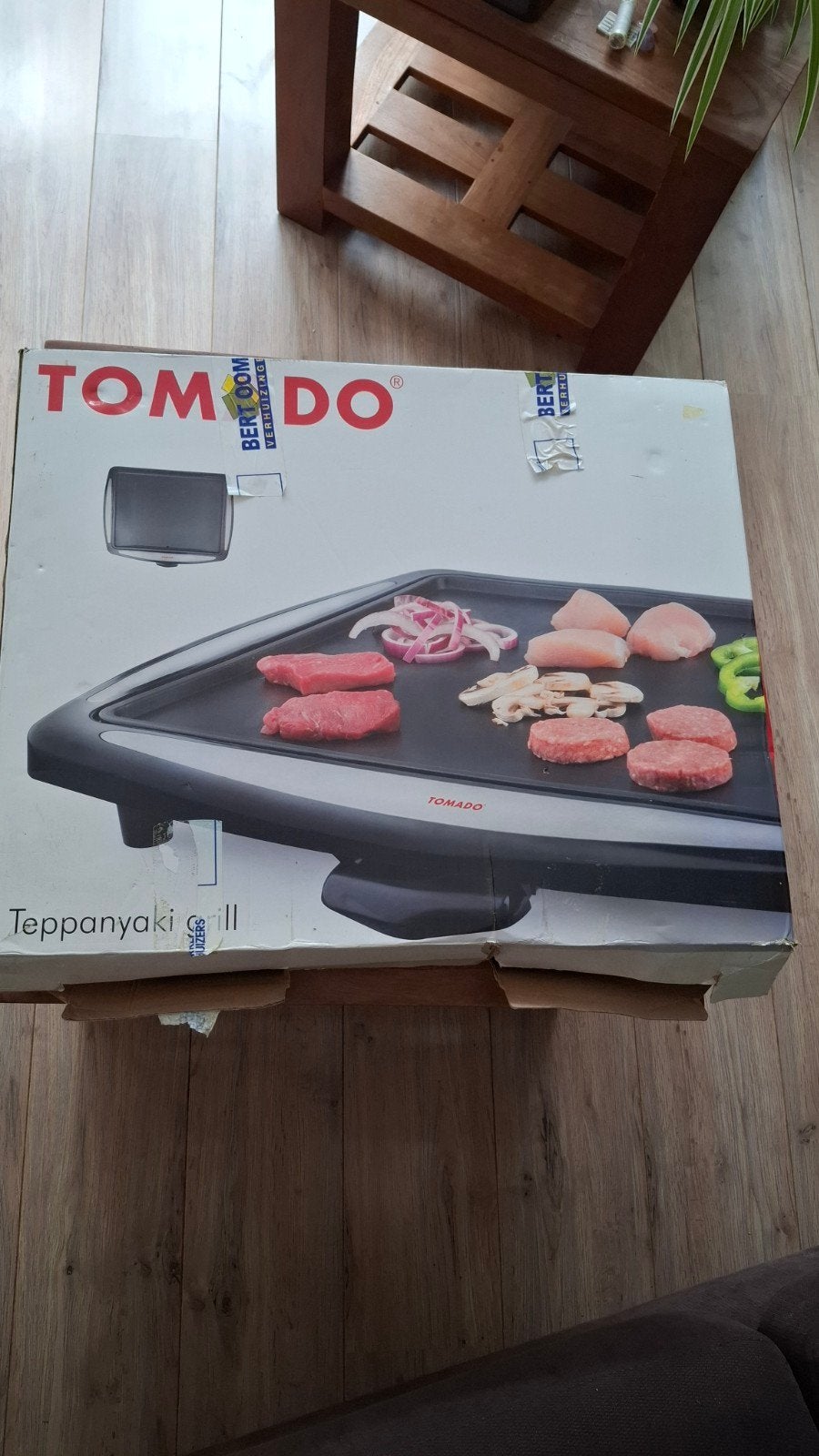 Tafelgrill van Tomado, Ophalen of Verzenden, Zo goed als nieuw, Tafelgrill