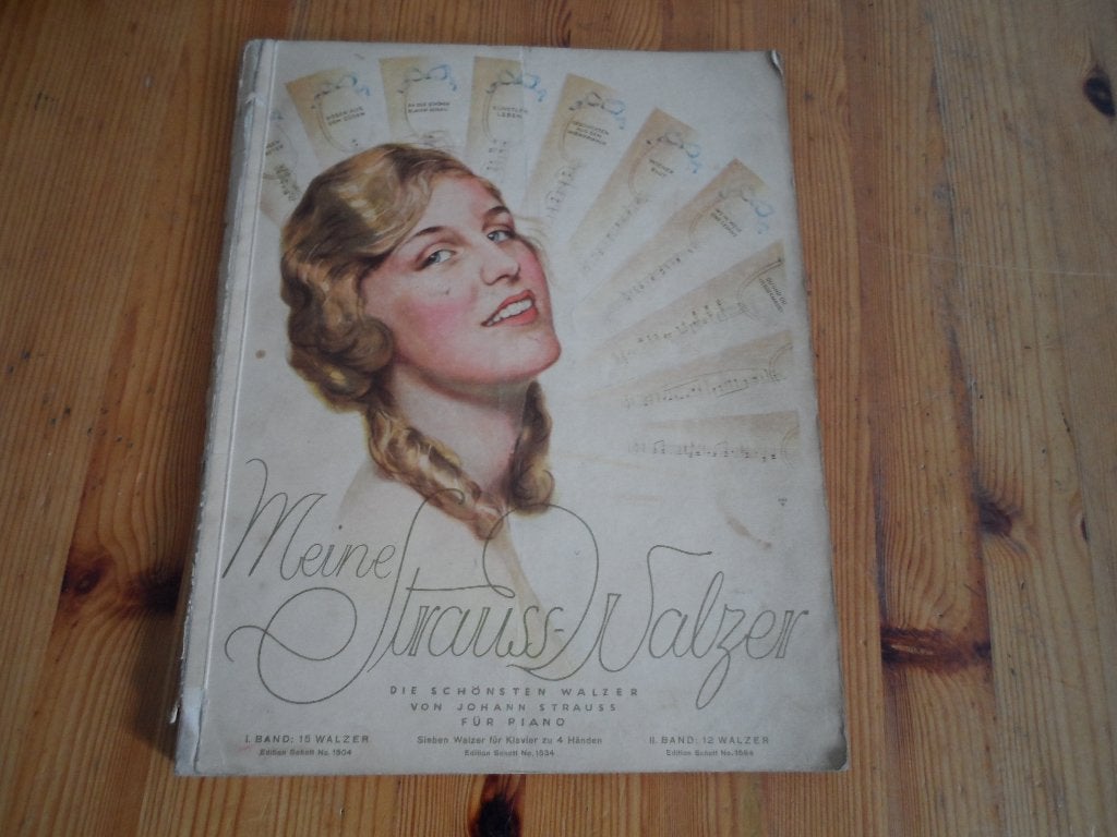 Meine strauss walzer band 1, Gebruikt, Klassiek, Ophalen of Verzenden, Artiest of Componist