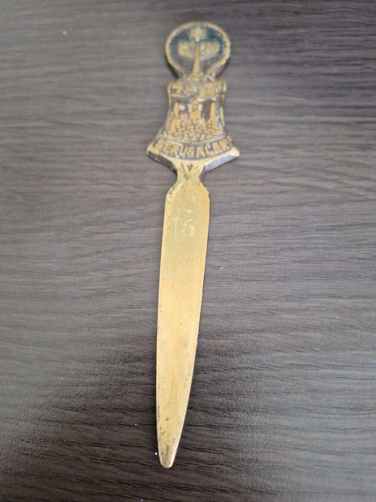 Vintage Jeruzalem briefopener - Israël souvenir, Ophalen