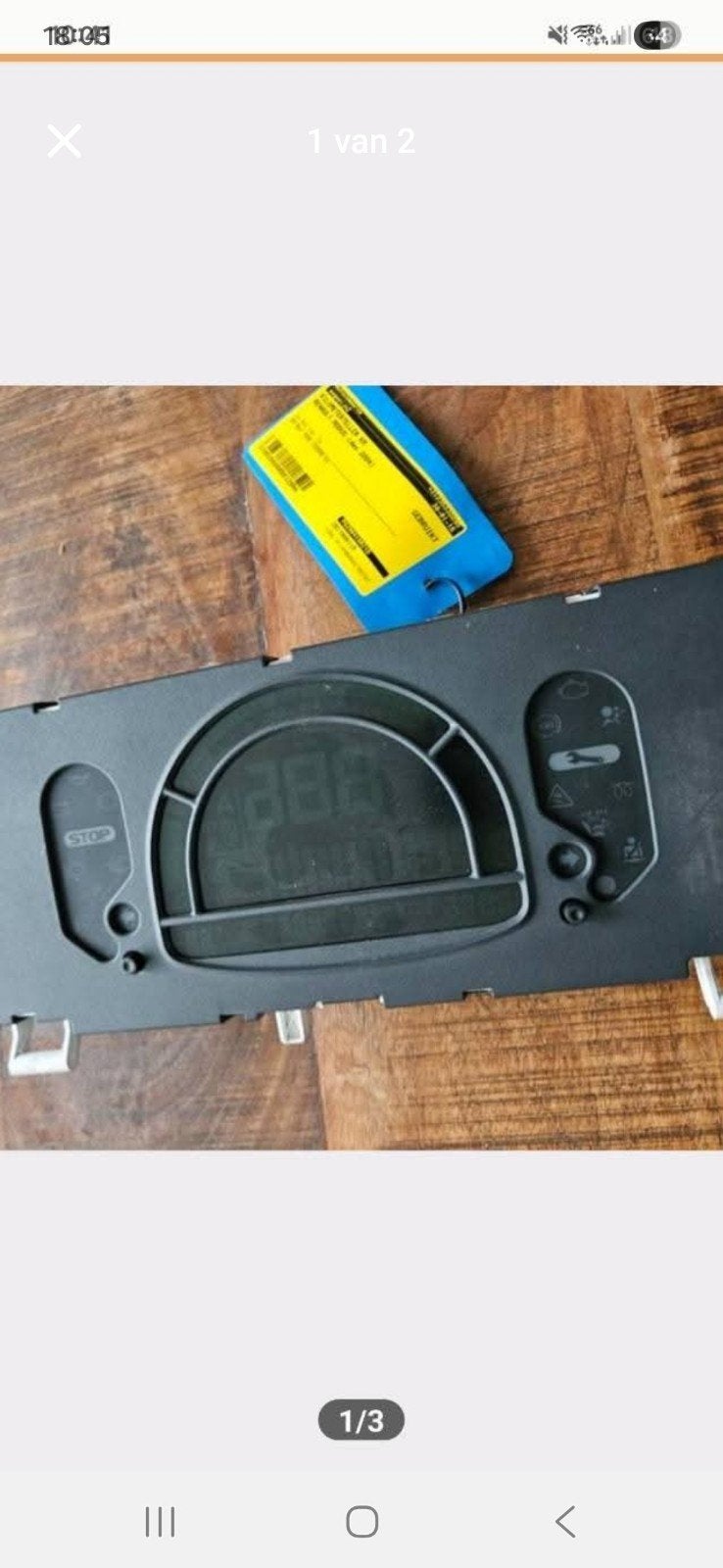 Kilometerteller Renault Modus 1.4 Benzine 2004-2012, Ophalen of Verzenden