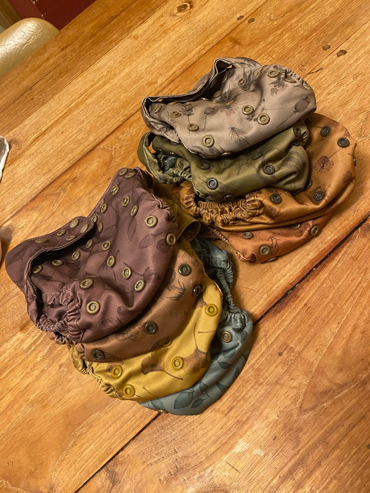 8 Elskbar wasbare luiers - cover all one size overbroekjes, Kinderen en Baby's, Ophalen of Verzenden, Gebruikt