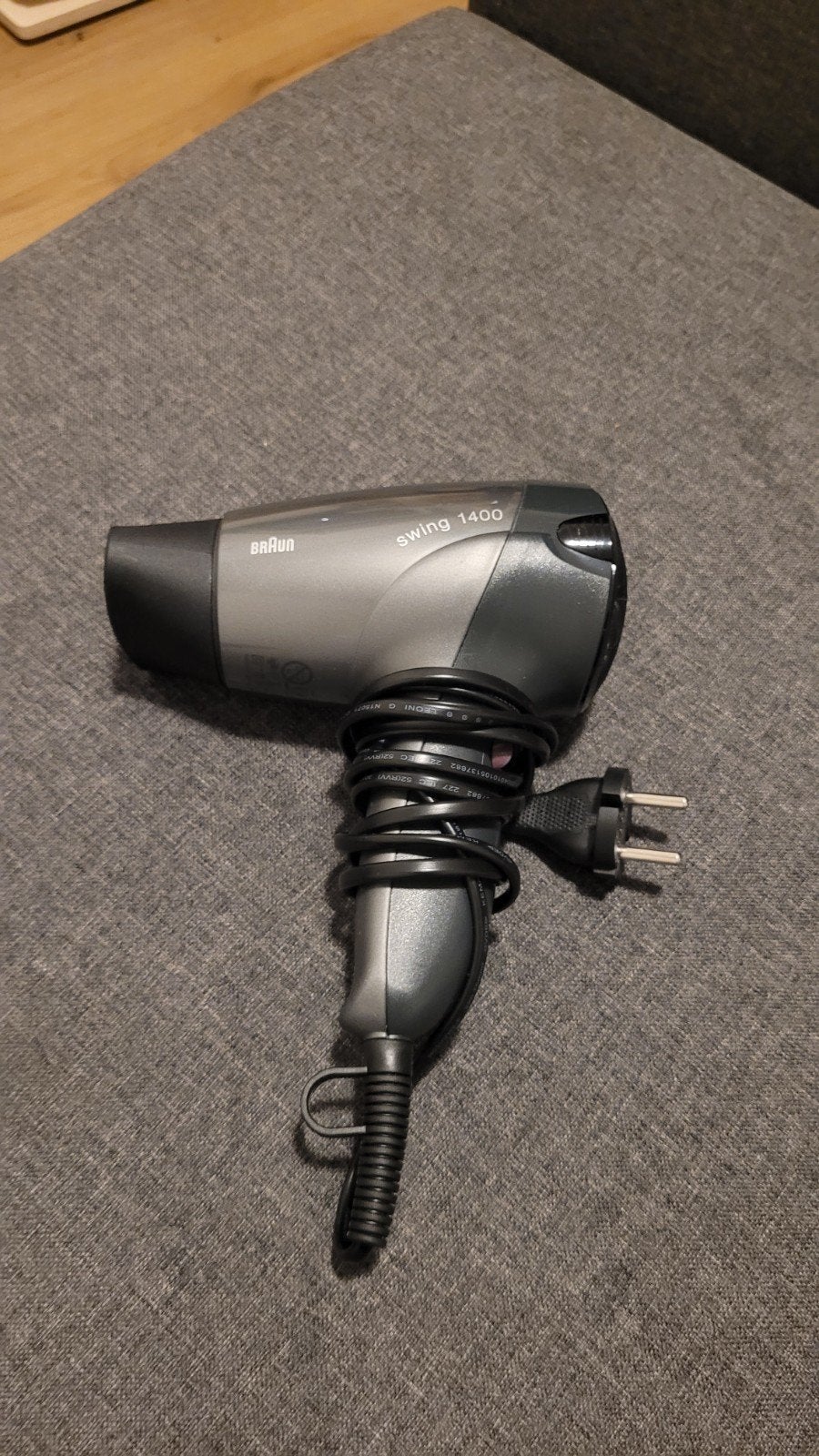 Braun Swing 1400 Föhn - Compacte en Krachtige Haardroger, Ophalen of Verzenden, Zo goed als nieuw, Haarverzorging