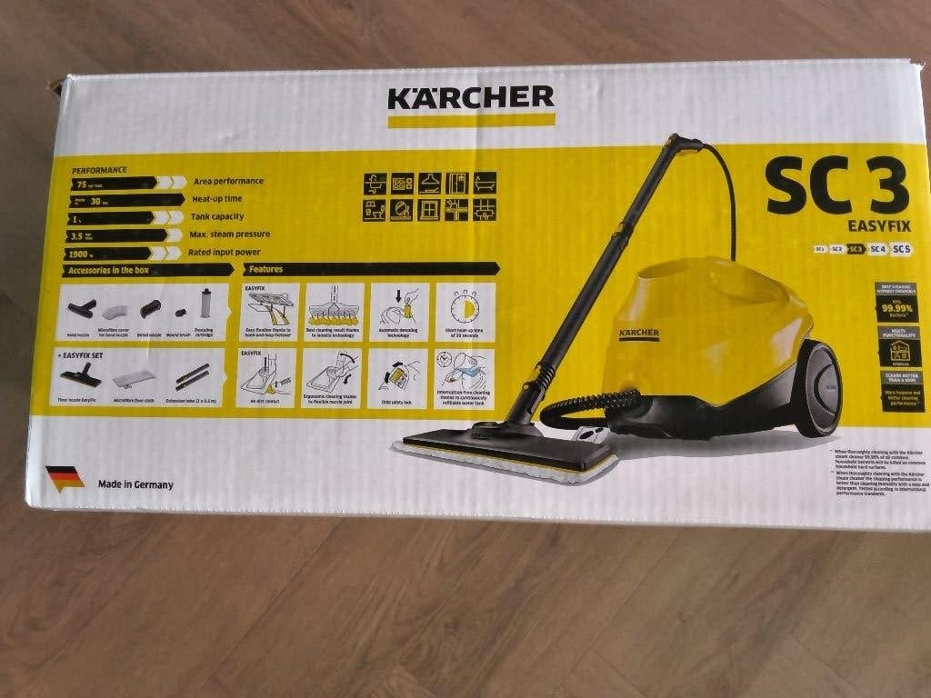 Stoomreiniger Karcher, Ophalen, Zo goed als nieuw, Stoomreiniger