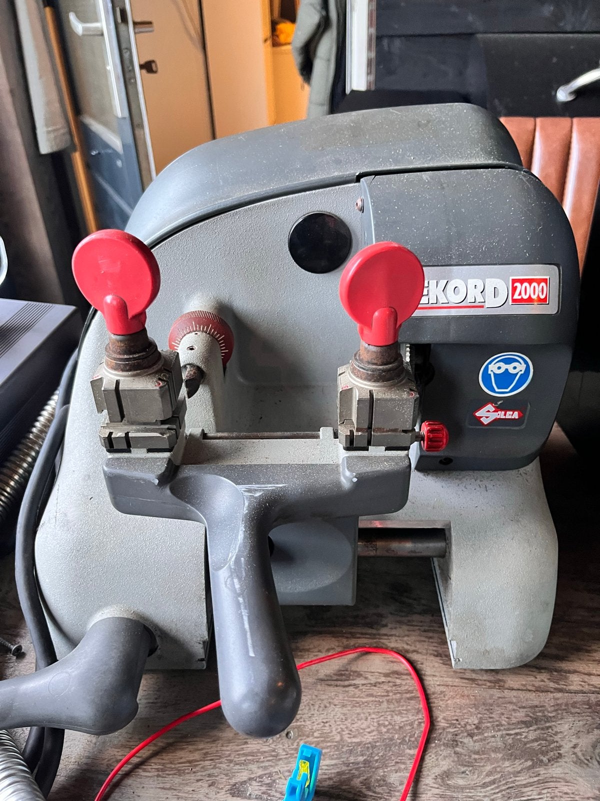 Silca Rekord 2000 sleutelkopieermachine, Ophalen, Gebruikt