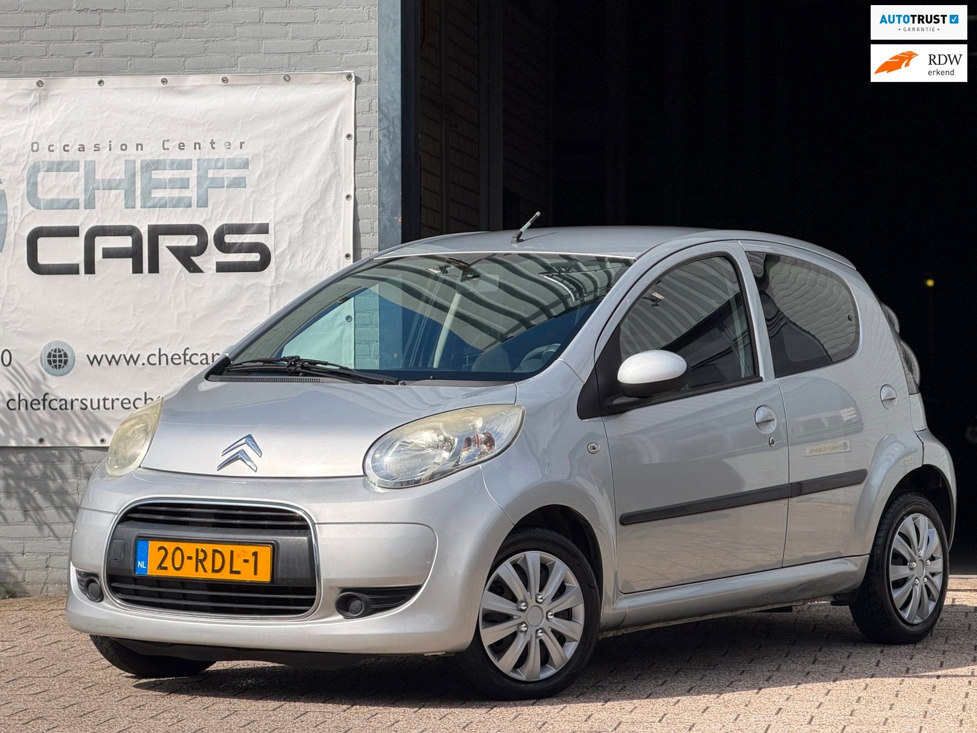 Citroen C1 1.0|NAP|NIEUWEAPK|AIRCO|5DEURS|GARANTIEMOGELIJK!, Voorwielaandrijving, Euro 5, Stof, Gebruikt