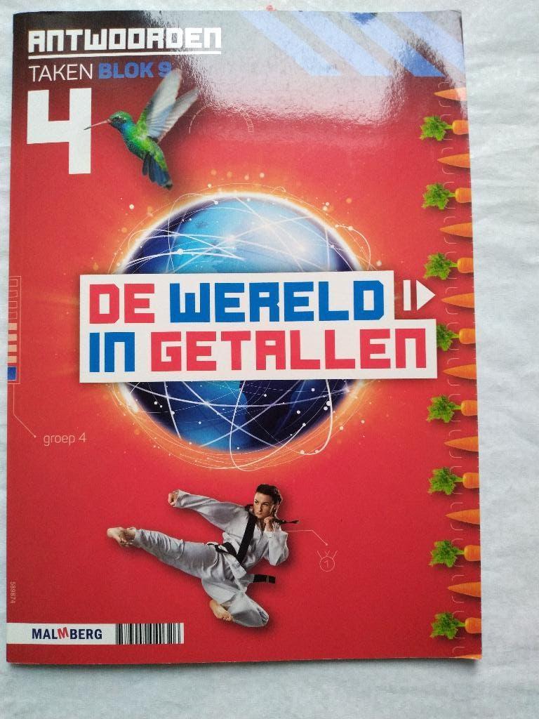 De Wereld in Getallen- Antwoordenboek-Groep 4 - Blok 9, Boeken, Schoolboeken, Ophalen of Verzenden, Nieuw, Overige niveaus, Overige vakken