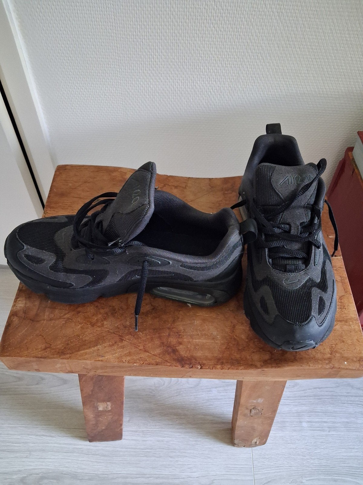 Nike Air, zwart/ antraciet, Vrijetijd / wandel schoen.  38.5, Ophalen of Verzenden, Zo goed als nieuw