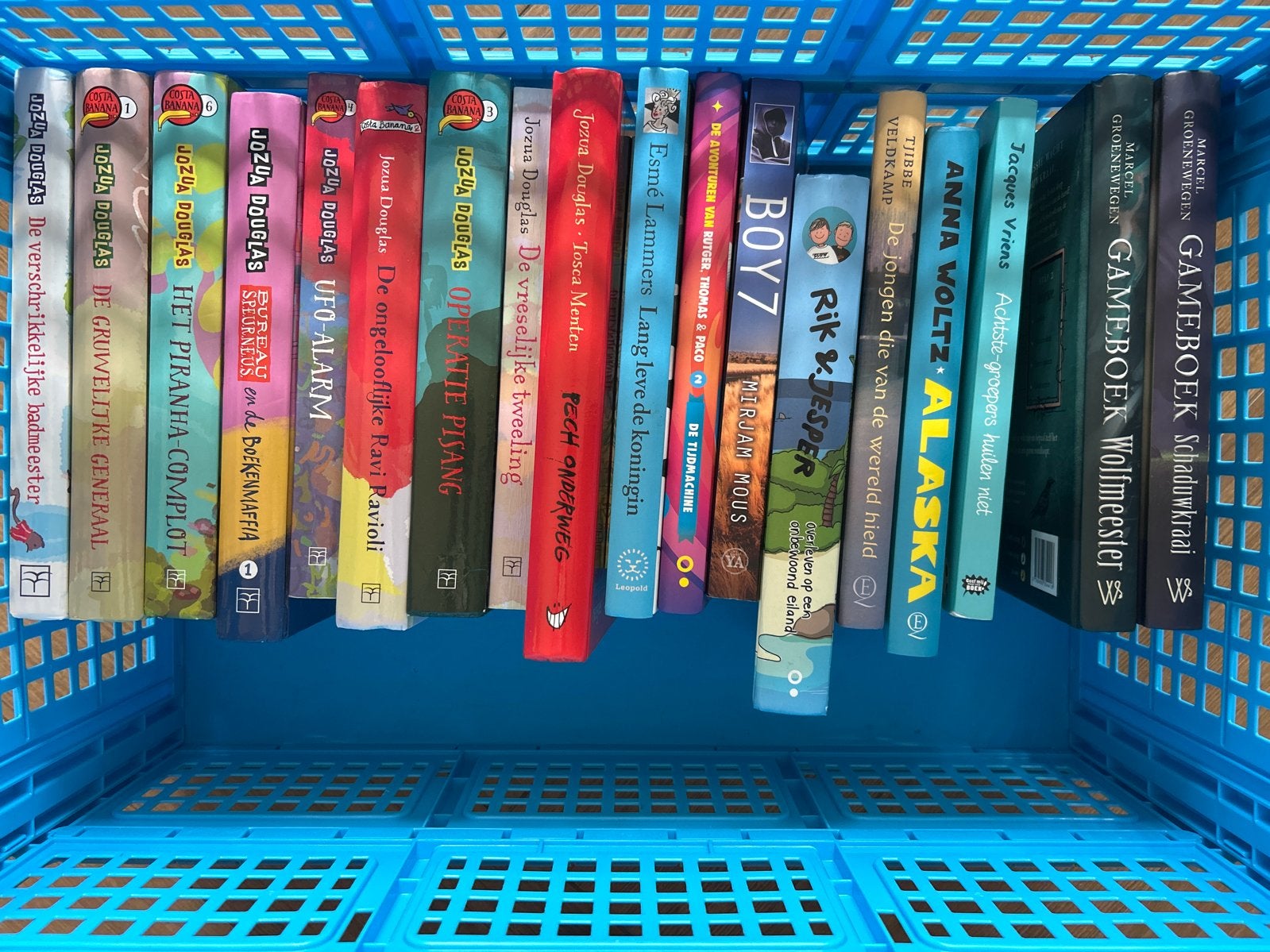 Diverse kinderboeken: Jozua Douglas, Anna Woltz, Gameboeken, Ophalen of Verzenden, Gelezen, Fictie algemeen