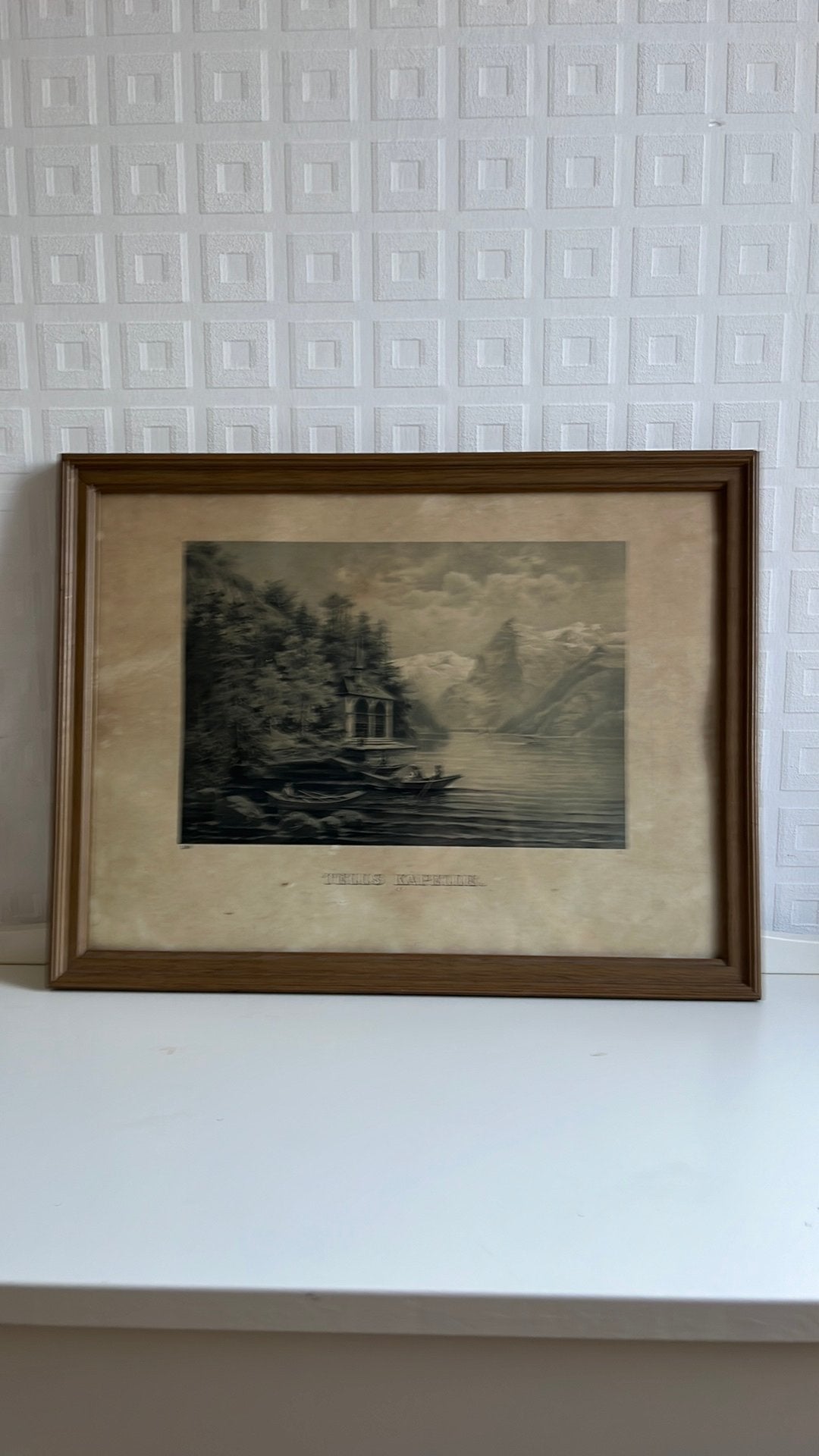 Gravure., Ophalen, Genummerd, 50 cm, Gravure