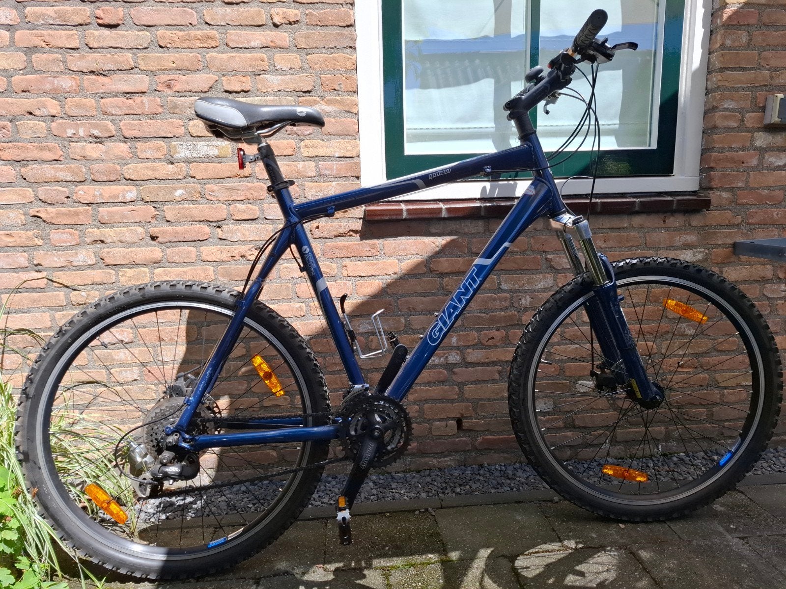 Giant Mountainbike XL - Blauw, Fietsen en Brommers, Fietsen | Mountainbikes en ATB, Ophalen, Gebruikt, Heren, Giant